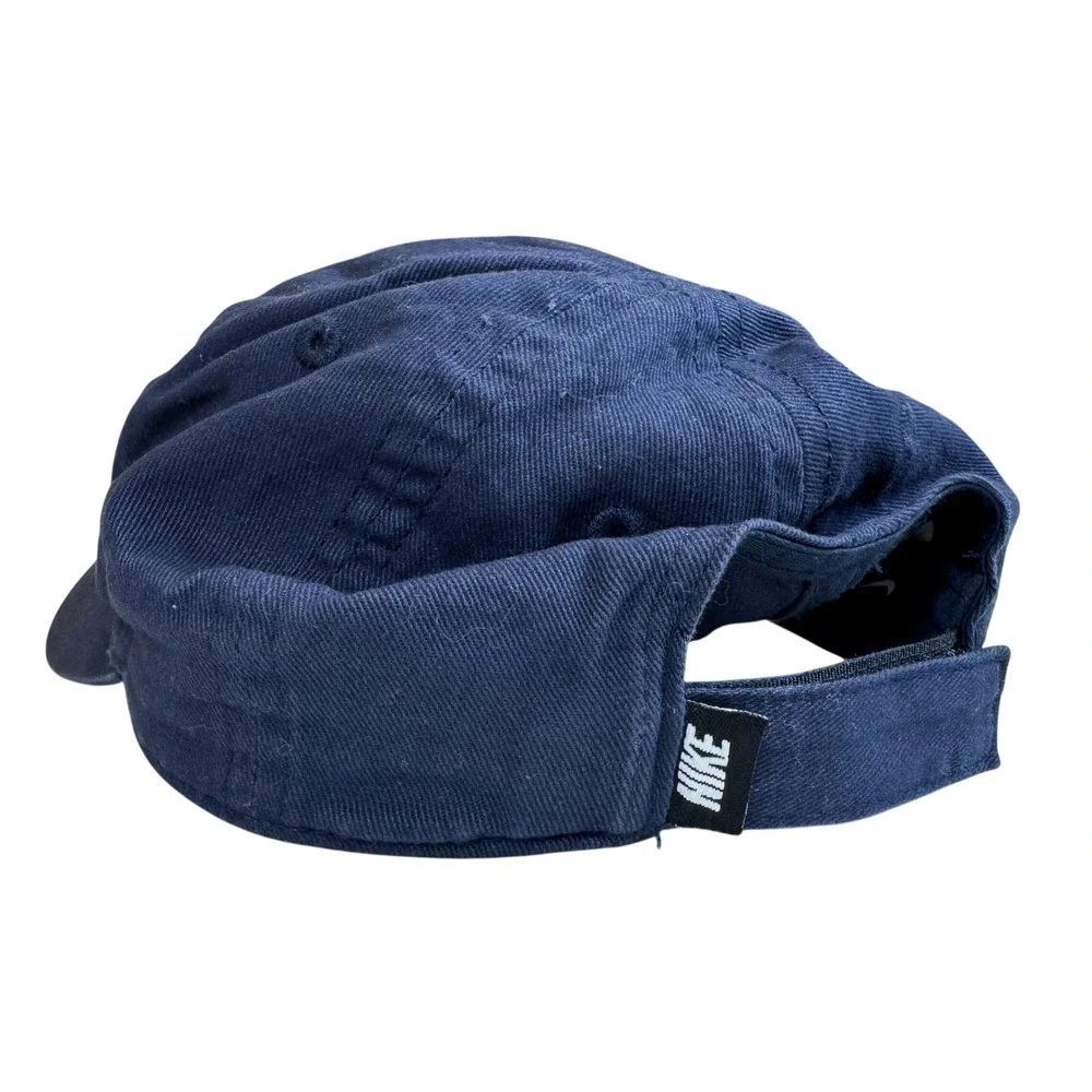 Nike Kids Navy Blue Club Cap Adjustable Swoosh Logo Hat Child 4-7 2319-695 - Picture 5 of 6